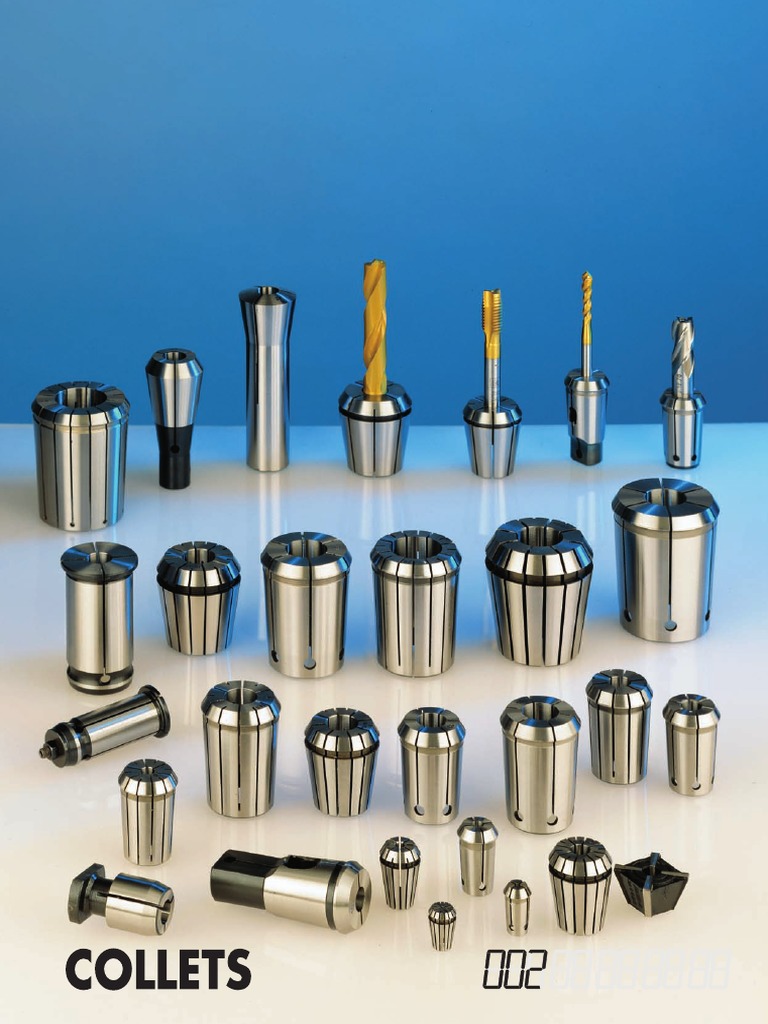 Collet Types and Specifications Guide | PDF | Manufactured Goods ...