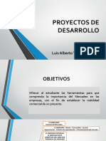 Proyectos de Desarrollo: Luis Alberto Torrente Castro