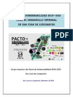 Pacto de Gobernabilidad de San Juan de Lurigancho 2019-2022 SJL-Versión Final