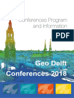 Geo Delft Conferences 2018 Program Book PDF