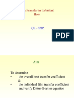 Heat Transfer in Turbulent Flow