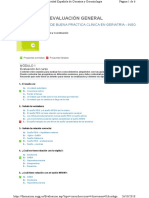 Respuestas Curso SEGG Guía de Buena Práctica Clínica en Geriatría - Insomnio 3 Edición (2018) Aprobada (89% Aciertos)