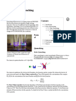 Fluorescence Quenching Process