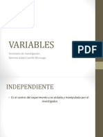 Variables