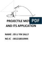 Projectile Motion and Its Application