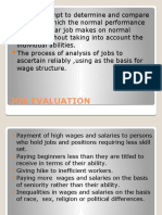 Job Evaluation