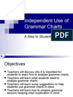 Independent Use of Grammar Charts: A Step To Students' Autonomy