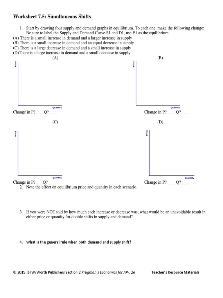 Worksheet 7.5 | PDF | Teaching Methods & Materials