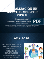 Actualización en diabetes tipo 2: Estándares de cuidado médico ADA 2018