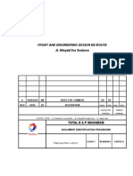 Front and Engineering Design Re-Route: Jl. Minyak/Yos Sudarso