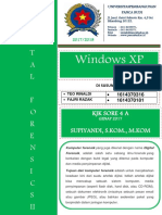 Makalah Digital Forensic Windows Xp Dan Jurnal