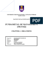 Mgt162 SPAN OF MANAGEMENT