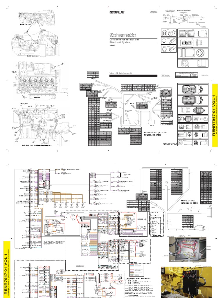 Caterpillar C9 Schematic PDF PDF Fuel Injection Electrical Connector