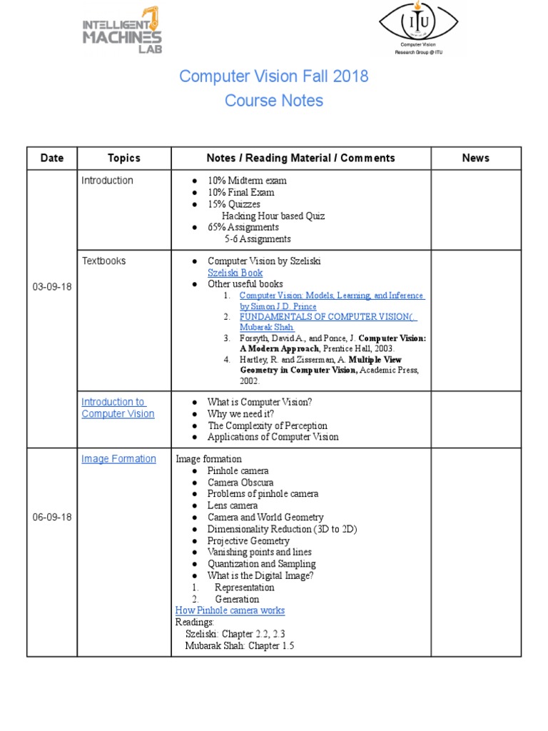 Book PDF Computer Vision Filter (Signal Processing)