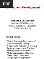 Training and Development