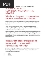 Compensation & Benefits