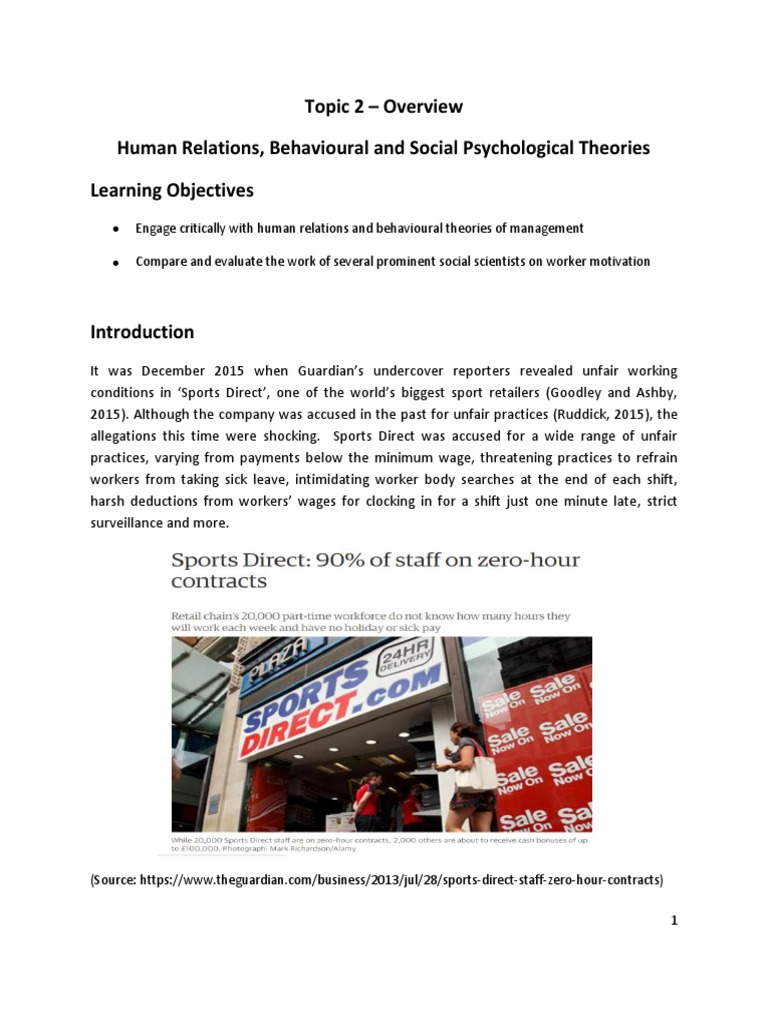 Human Relations in Workplace Motivation | PDF | Motivation | Motivational