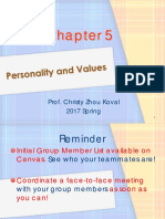 L3 Personality and Values s