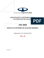 Memoria Calculo Iguazu Pavimentos Aeropuerto