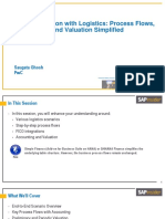 FICO Integration With Logistics: Process Flows, Accounting, and Valuation Simplified