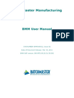 Batchmaster User Manual