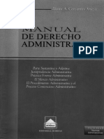 Manual de D° administrativo (Dante Cervantes A.)