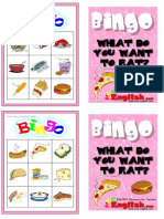 Food Bingo PDF