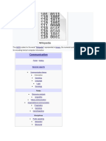 Communication: Ascii Wikipedia Binary