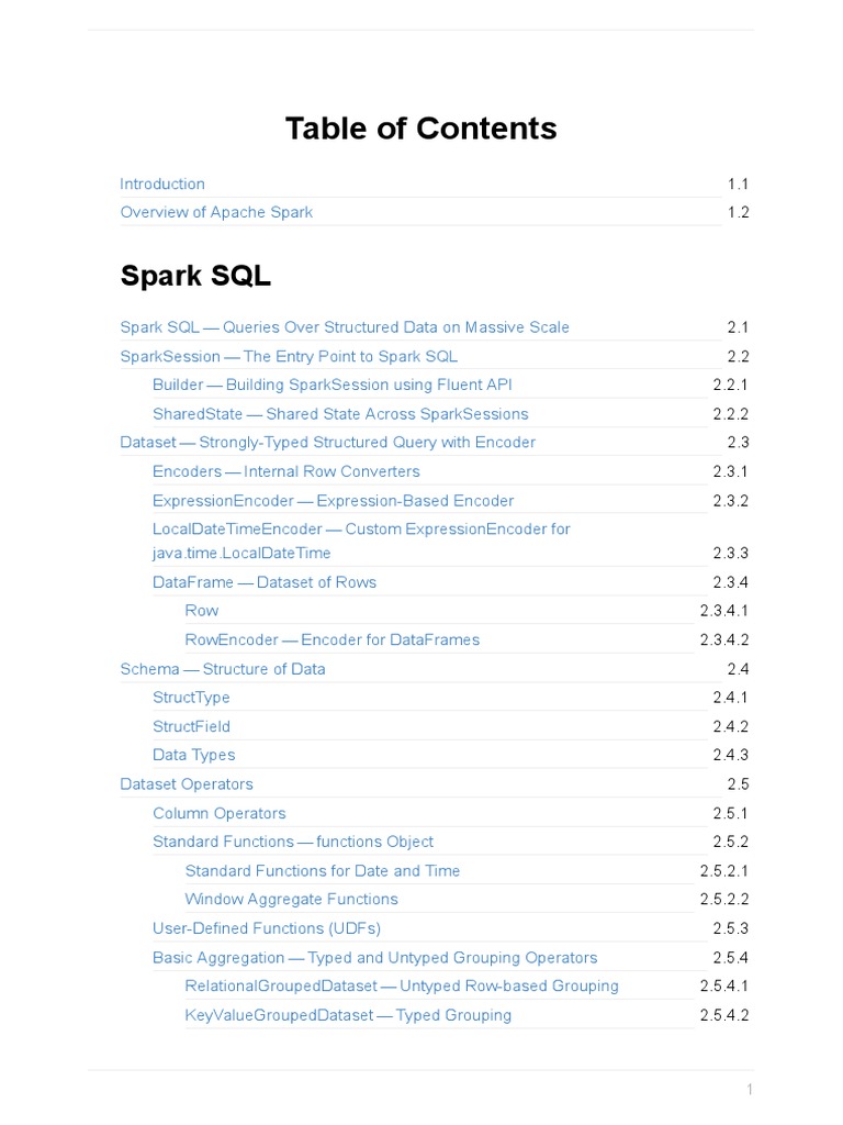 Mastering Apache Spark | PDF | Apache Spark | Information Technology  Management