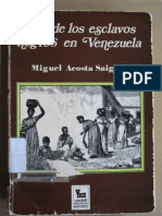 Vida de Los Esclavos Negros en Venezuela - Miguel Acosta Saignes