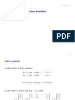 Linear Functions: EE263 Autumn 2015 S. Boyd and S. Lall