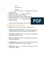 Formato de Informe. Biologia General