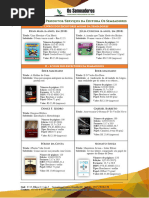 Catálogo de Produtos/Serviços da Editora Os Semeadores