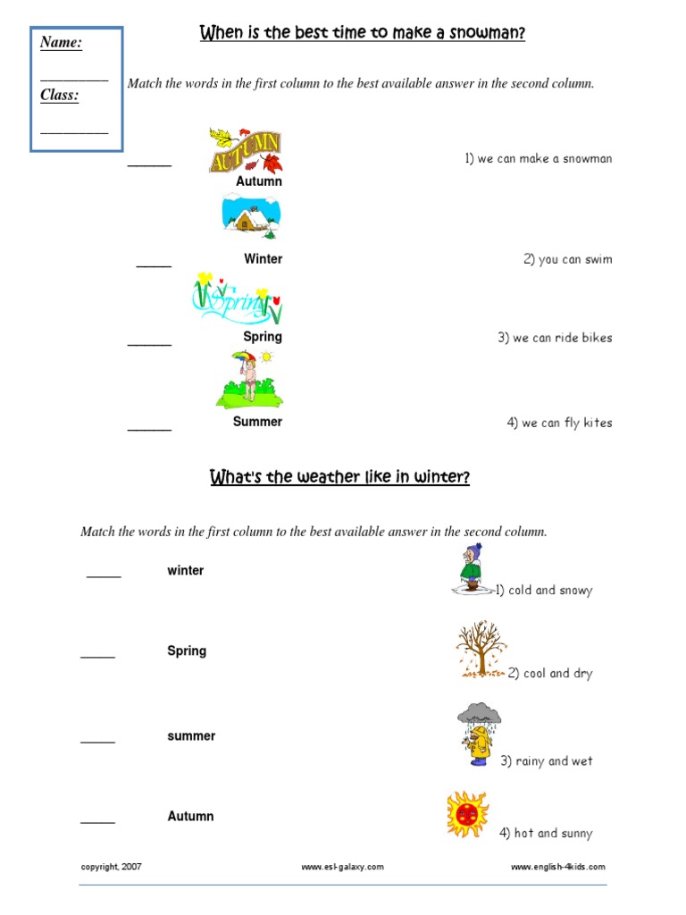 Matchingexercises PDF | PDF