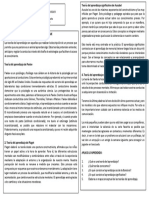 Teorías del aprendizaje significativo de Ausubel y social de Bandura