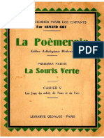 Langue Française Poésies La Poèmeraie Extraits Cahiers
