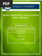 HRM Final Project Ghani Global Gases