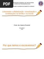 alfabetização e letramento