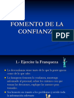 Fomento de Confianza