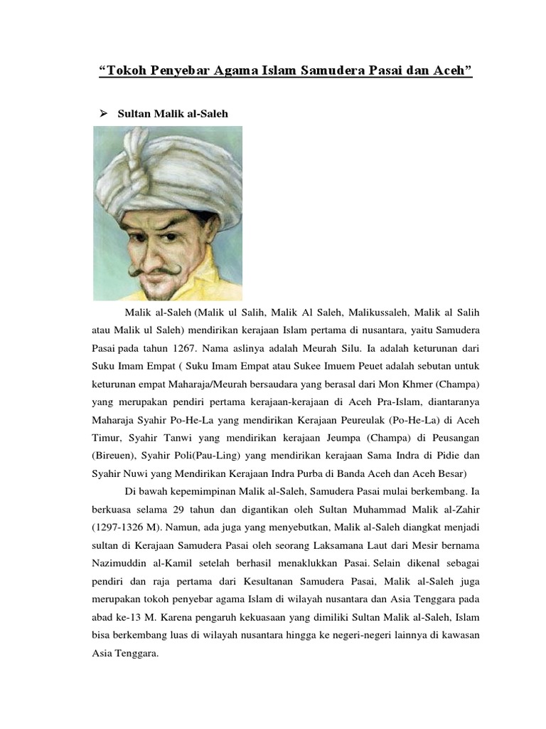 Biografi Tokoh Penyebar Agama Islam Di Indonesia Lukisan