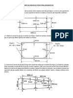 Ejercicios Estructuras Aeronáuticas