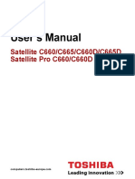 User's Manual: Satellite C660/C665/C660D/C665D Satellite Pro C660/C660D Series