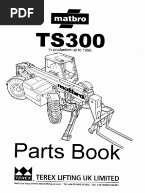 Matbro Ts 300 Workshop Manual