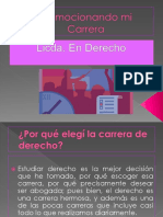 Promocionando Mi Carrera