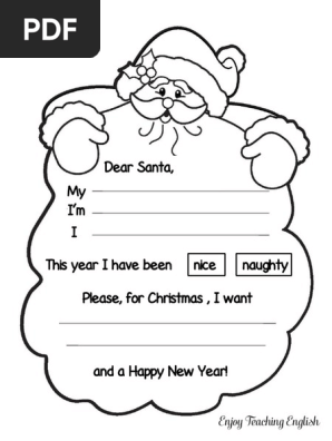 Christmas Letter to Santa