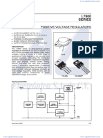 L7800 Series: Positive Voltage Regulators