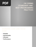 C# Coding Standards and Best Programming Practices