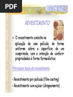 Aula de Comprimidos Revestidos - Parte I PDF