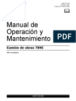 Manual de Operación y Mantenimiento 772F