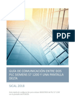 Guia Comunicación 2 PLC S7-1200 Con Pantalla Delta